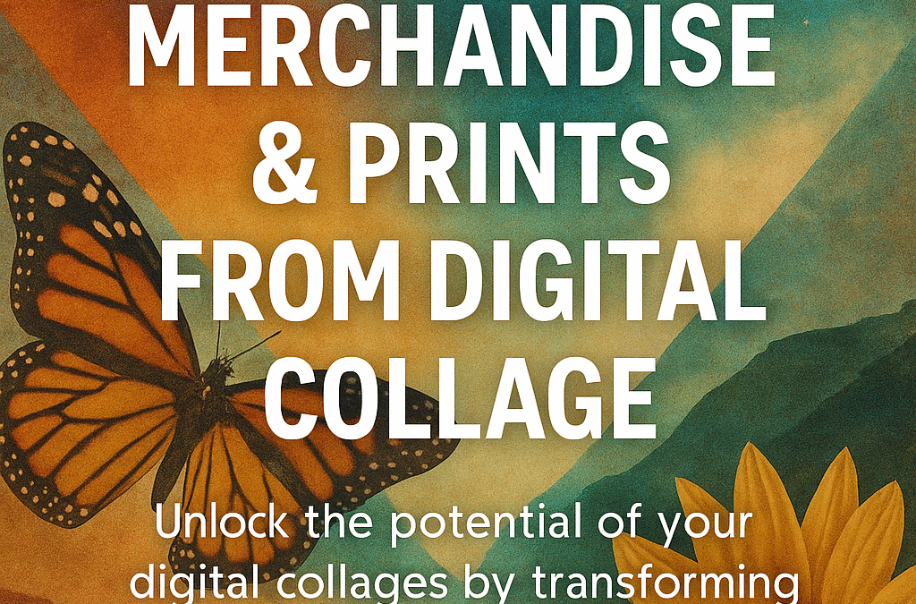 Creating Merchandise & Prints From Digital Collage